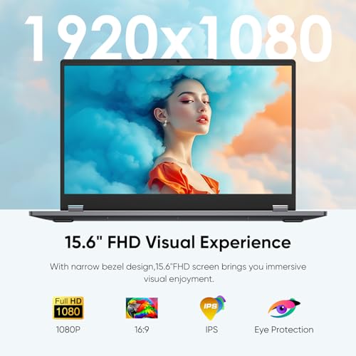 15.6" 2-in-1 Laptop, 16GB RAM, 512GB Storage, AMD Ryzen 3, FHD Touchscreen, Gray E76180
