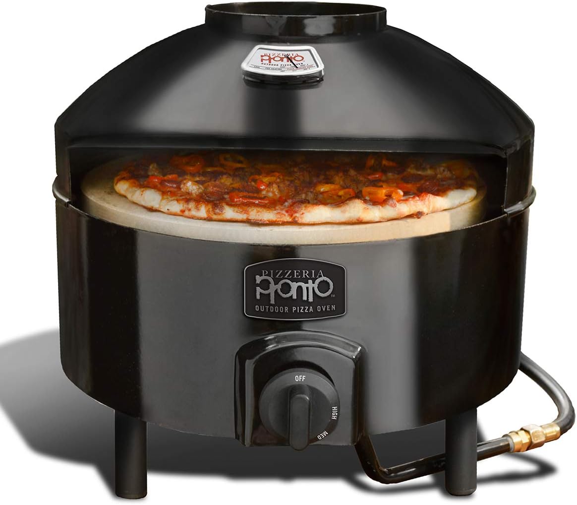 Black Outdoor Pizza Oven W44334