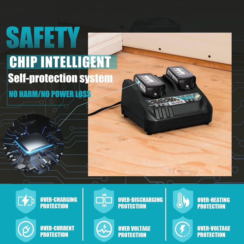 18V 8.0Ah Lithium-ion Battery for Cordless Power Tools S638