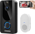 1080p HD Wireless WiFi Video Doorbell Camera Pack of 2 N80292