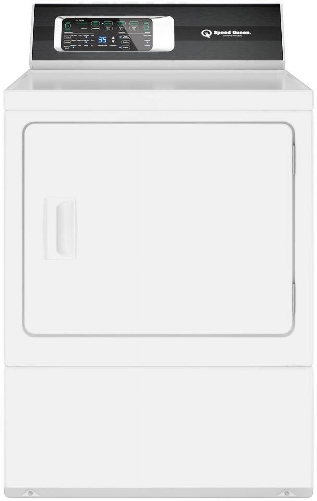 White 27 inch Electric Dryer with 7 cu. ft. Capacity V580216