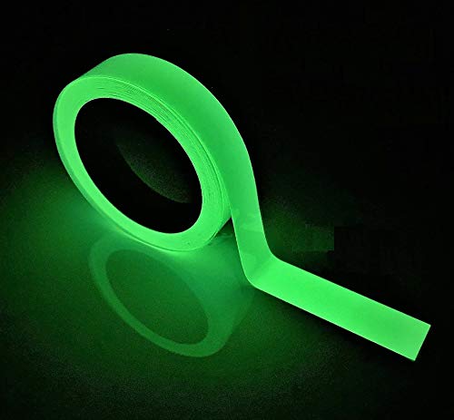 33 FT X 0.5 Inch Luminous Emergency Roll Tape J1081