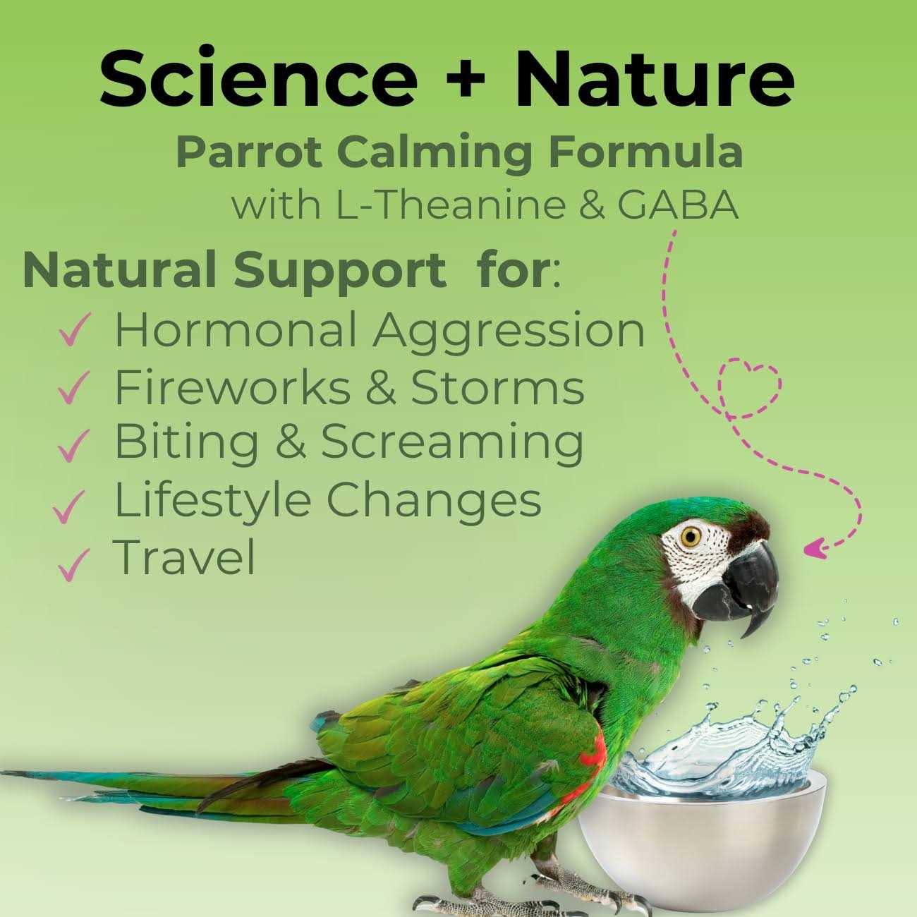 Parrot Calming Formula Dietary Supplement 4 oz I888937