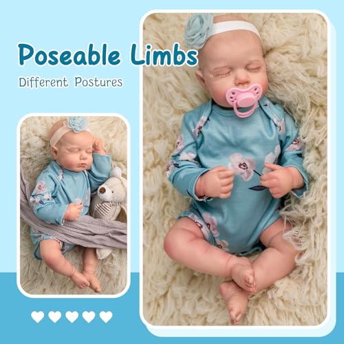 18 Inch Realistic Reborn Baby Doll with Pink Clothing C82320