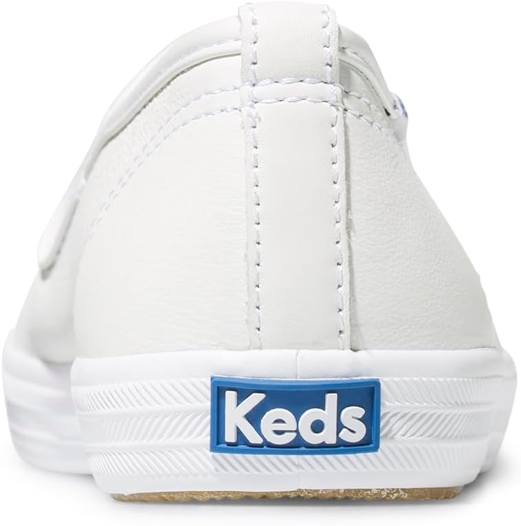 White Leather Slip on Sneaker O703