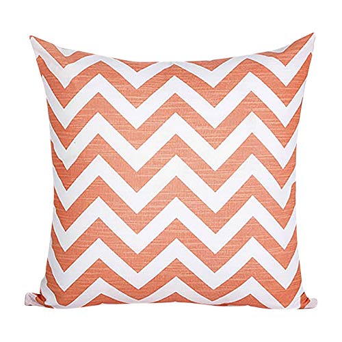 18x18 Inches Striped Linen Throw Pillow Covers S7668
