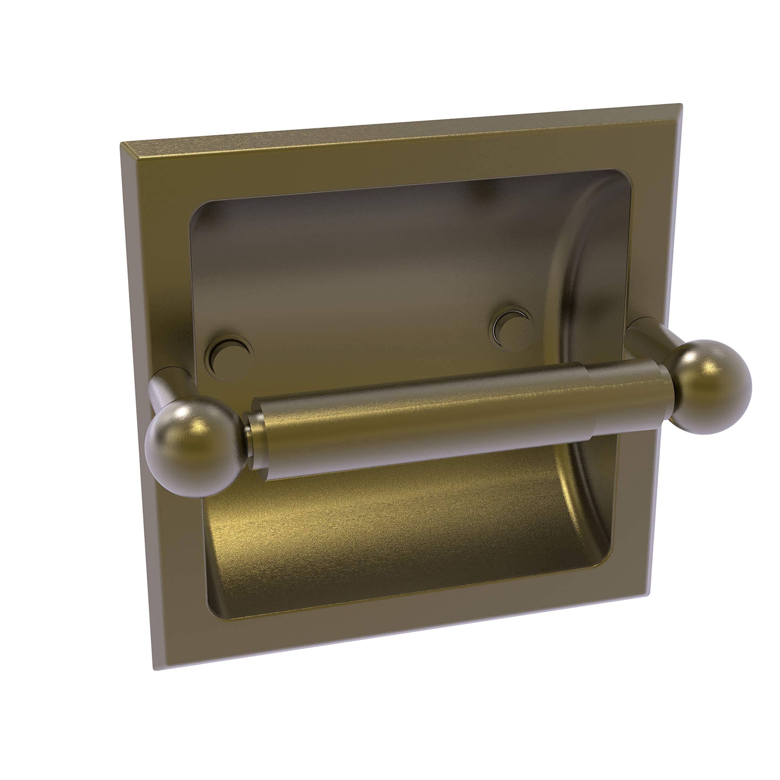 Antique Brass Recessed Toilet Paper Holder D2470