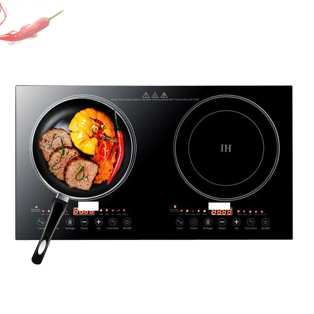2-Burner Tempered Glass Induction Cooktop U5525