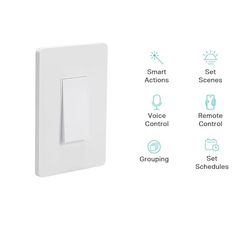 White Zigbee Smart Light Switch J34793
