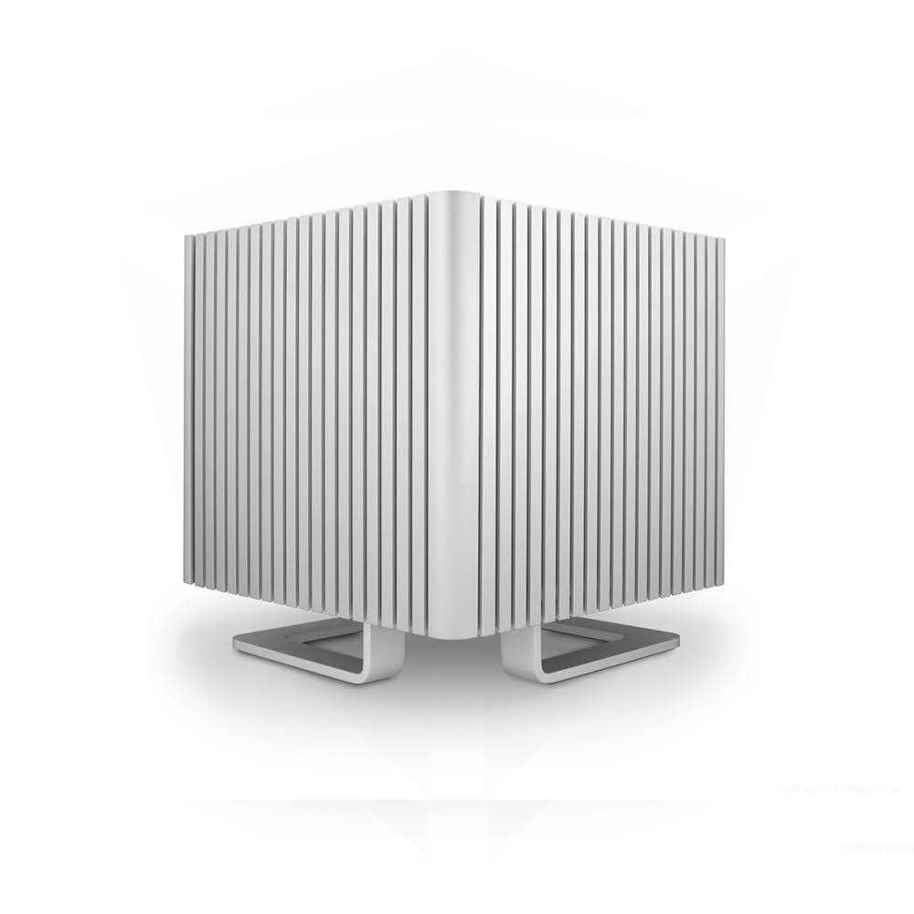 Silver Fanless Aluminium ITX Chassis Q68913