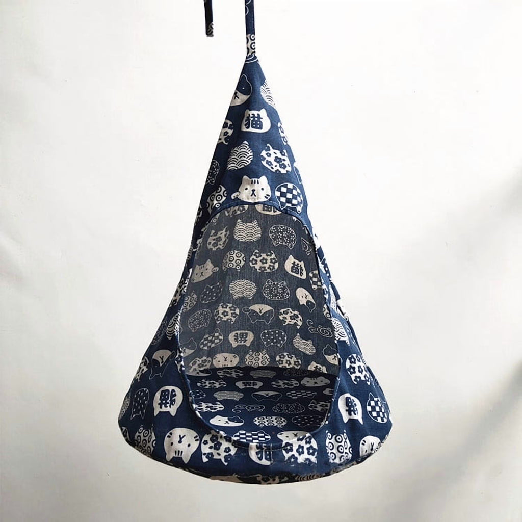 Blue Cat Hammock Bed L8004