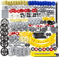 233pcs Technic Gears Axle Pin Connector Cam Worm Cogs Steering Parts Differential Engine Kit G463804