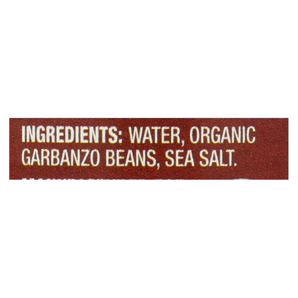 Organic Garbanzo Beans, 15-Ounce Cans (Pack of 12) Y146