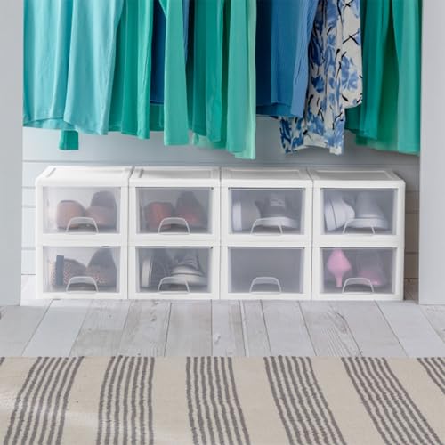 Clear 27 Quart Stacking Drawer O256