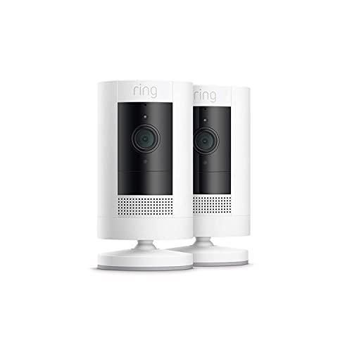 White Weather-Resistant Outdoor Camera with Color Night Vision N4984
