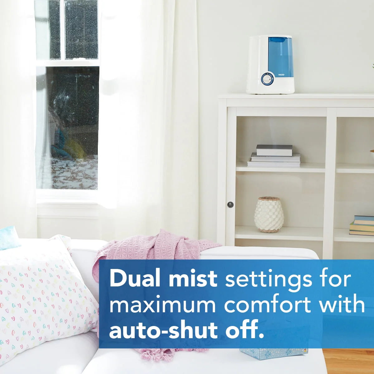 Blue Warm Mist Humidifier G633318