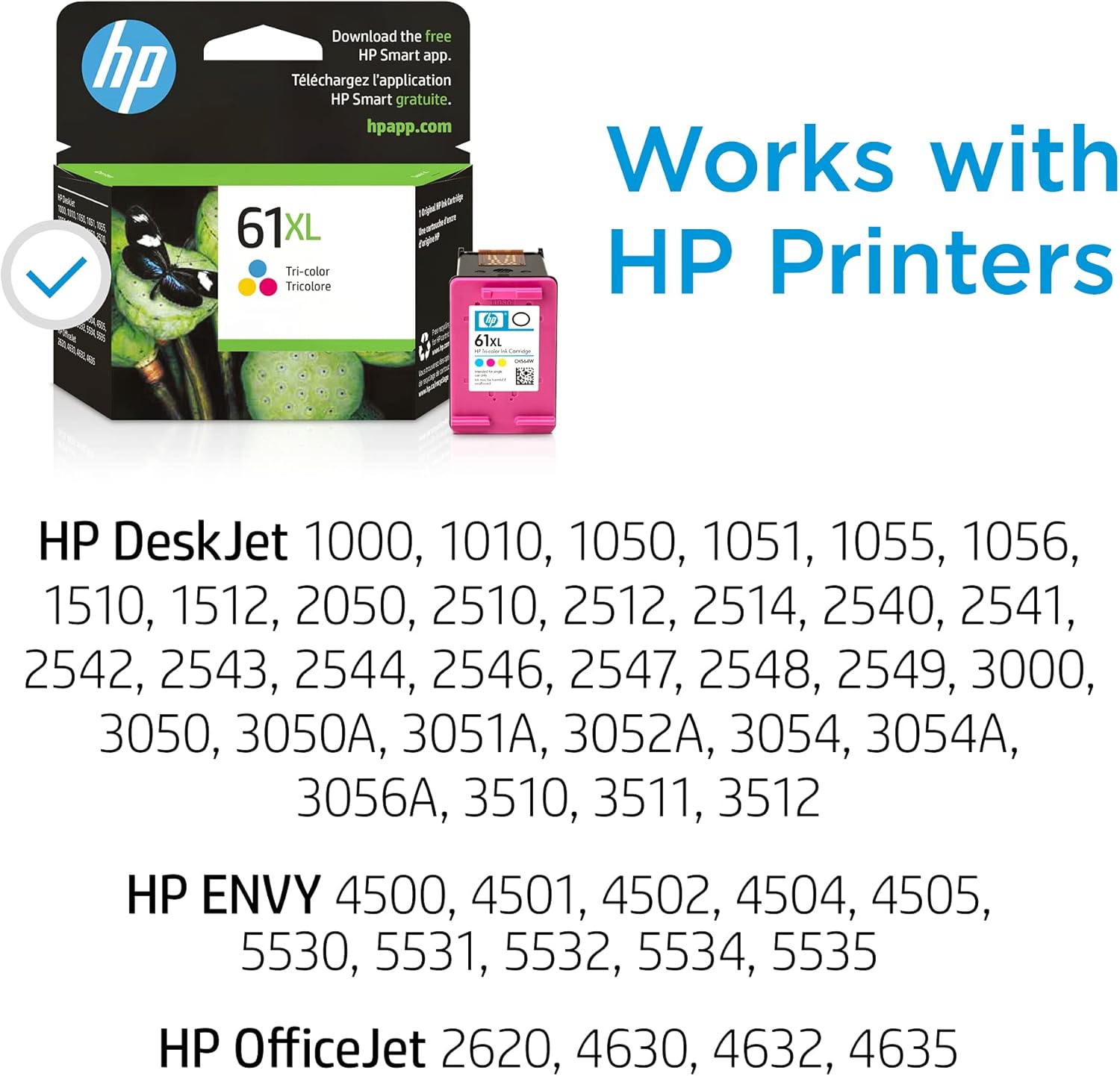 Tri-color High-yield Ink Pack of 2 P926372