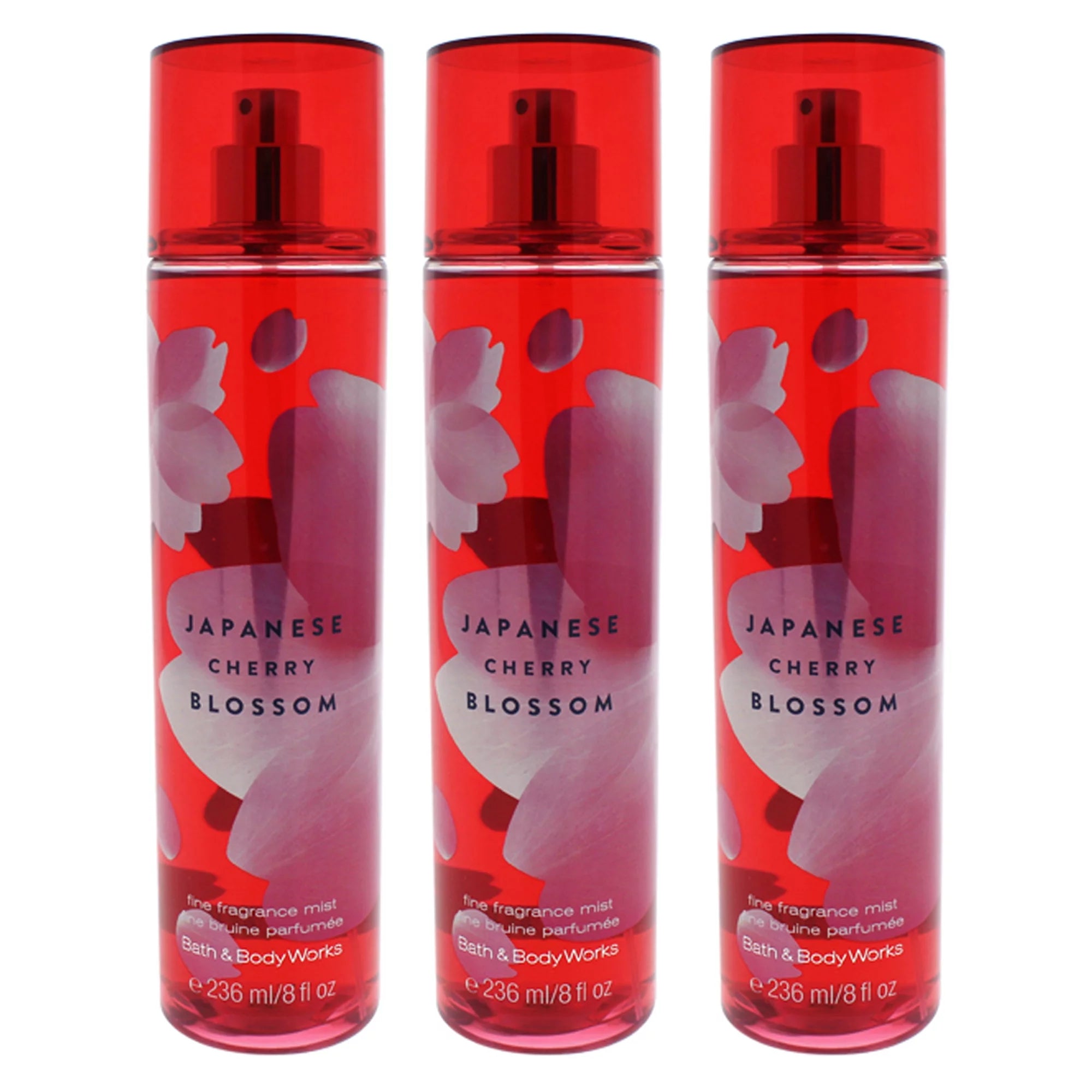 Japanese Cherry Blossom Fine Fragrance Mist 8 oz Pack of 3 E30218