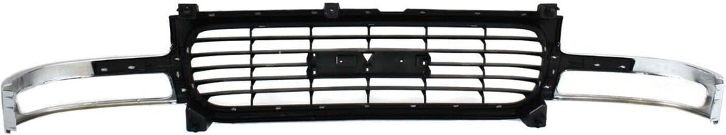 Chrome Shell and Insert Front Grille U1874