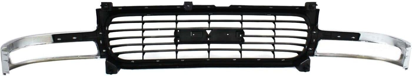 Chrome Shell and Insert Front Grille U1874