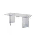 Tempered Glass Computer Desk (220 * 80 * 75cm) I338788