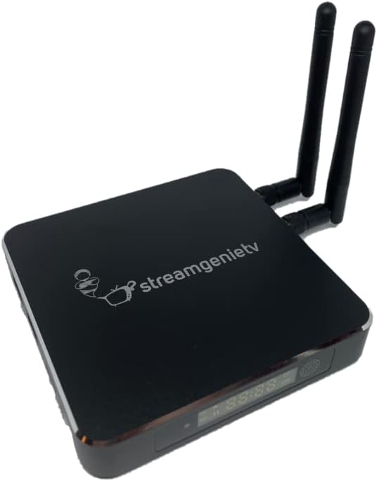 TV Stream Box with Dual WiFi Antenna and Remote K6876
