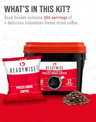 Gluten Free Bucket, 84 Servings, Freeze Dried Survival Food, 25 Year Shelf Life I999