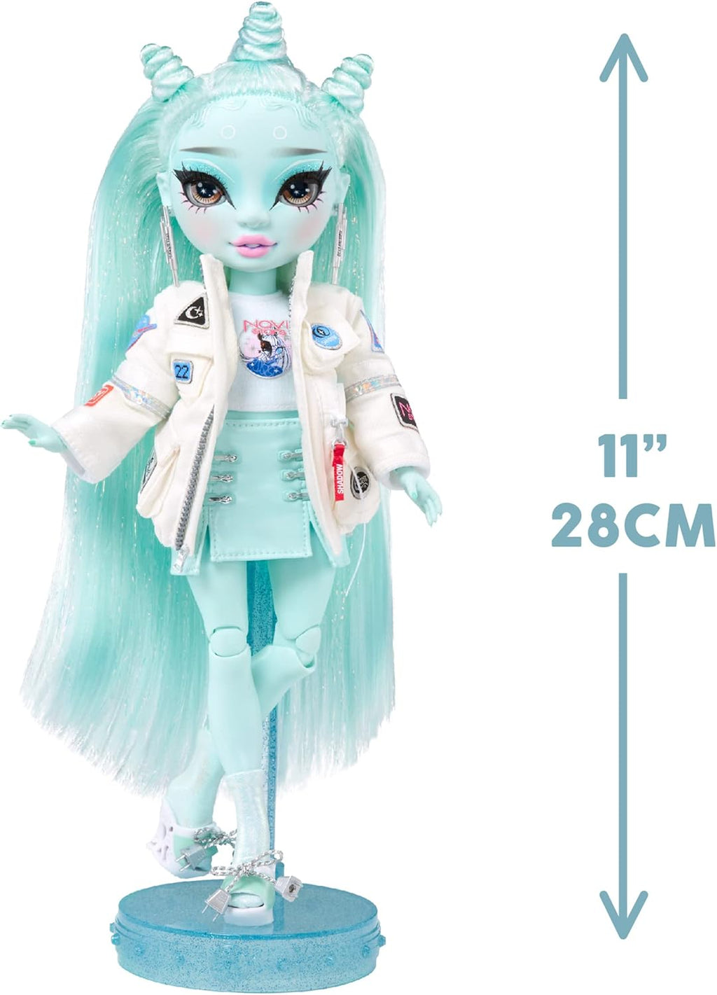 Light Green Fashion Doll with Fashionable Outfit & 10+ Colorful Play Accessories X9632