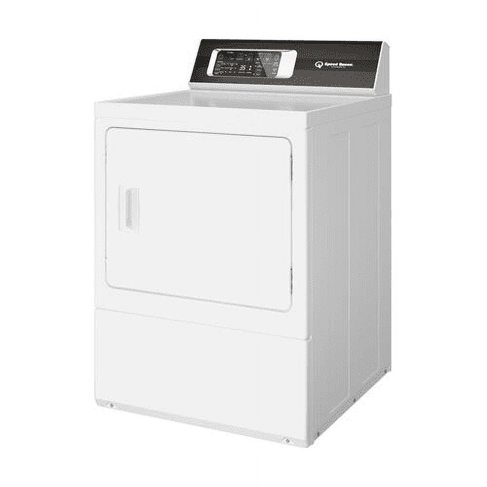 White 27 inch Electric Dryer with 7 cu. ft. Capacity V580216