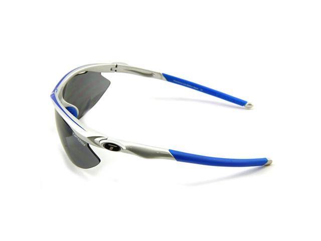 Race Blue Interchangeable Sunglasses E827