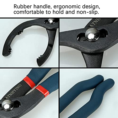 12" & 16" 2pcs Adjustable Oil Filter Pliers N342
