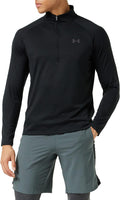 Black ½ Zip Long Sleeve Q99365