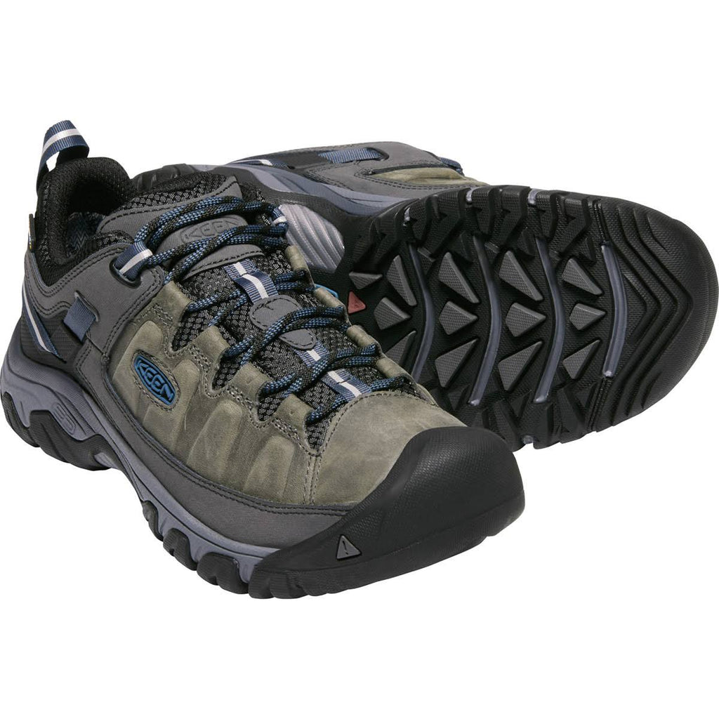 Steel Grey Captains Blue Waterproof Hiking Shoes G660
