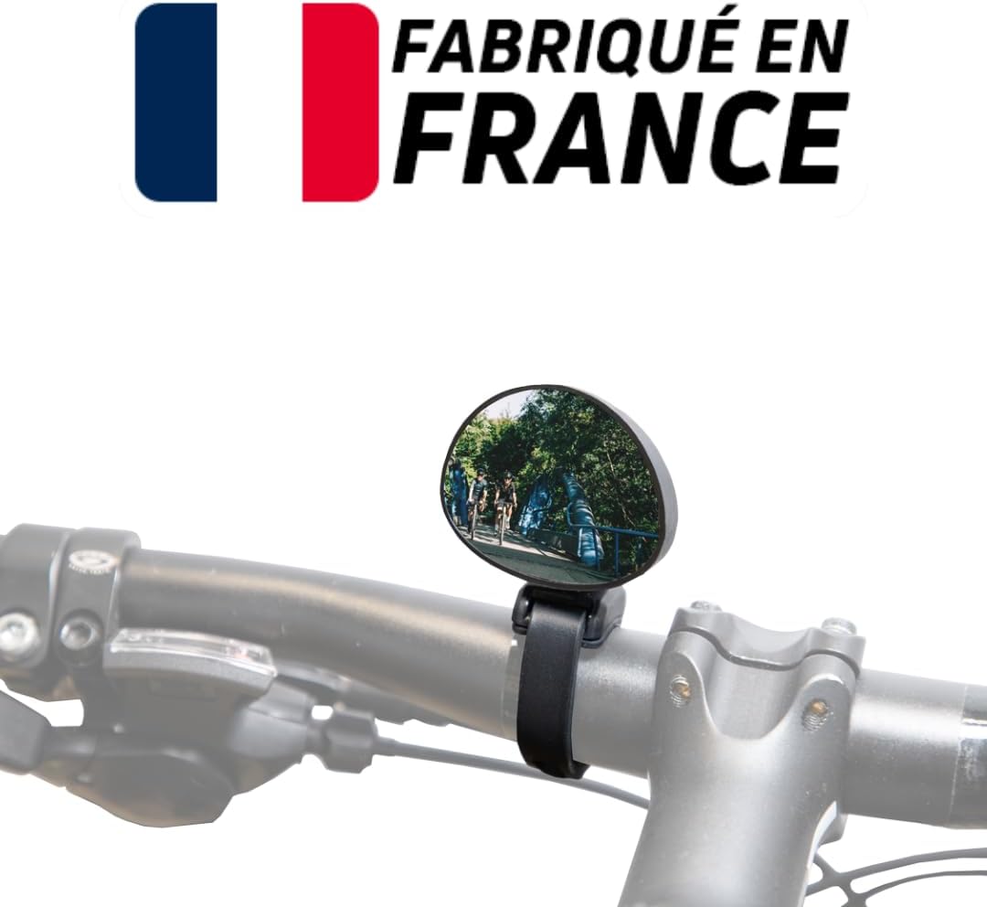Black 55 x 85 x 35 mm Bicycle Mirror I236210