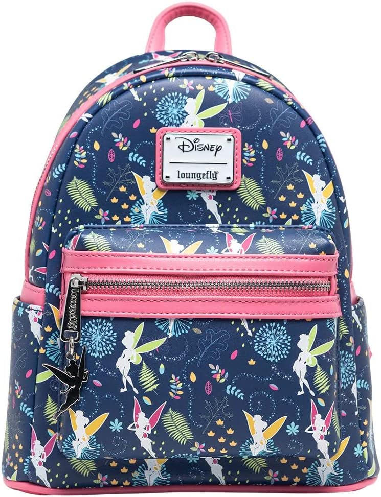 Pink Glow in the Dark Allover Print Backpack U39196