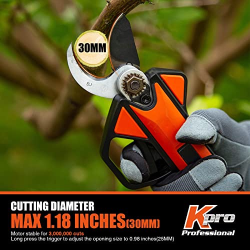 Cordless Electric Pruner with 30mm Cutting Diameter O84092