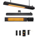 1500W Infrared Carbon Fiber Tube Wall-Mounted Ceiling Heater Y288