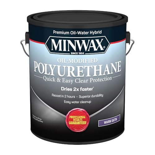 Clear Oil-Modified Polyurethane, Warm Satin B678979