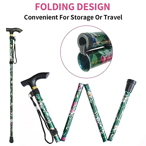 Lightweight Adjustable Aluminum Folding Cane Q79314
