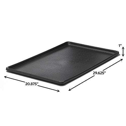 Black Plastic Replacement Pan for 42-inch Dog Crate W212