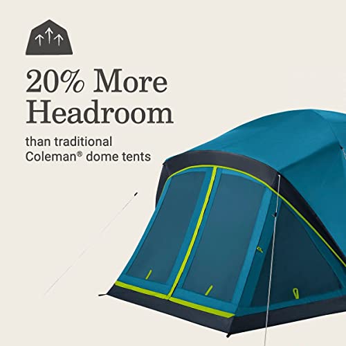 4/6 Person Weatherproof Camping Tent with Screened Porch A656