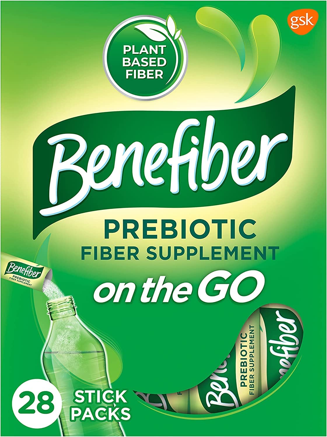 28 Count (6 Pack) Fiber Supplement Stick Packs E6129