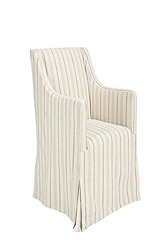 Beige Slipcover Side Chair K676