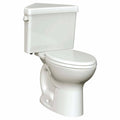 White Round Front Toilet J9551
