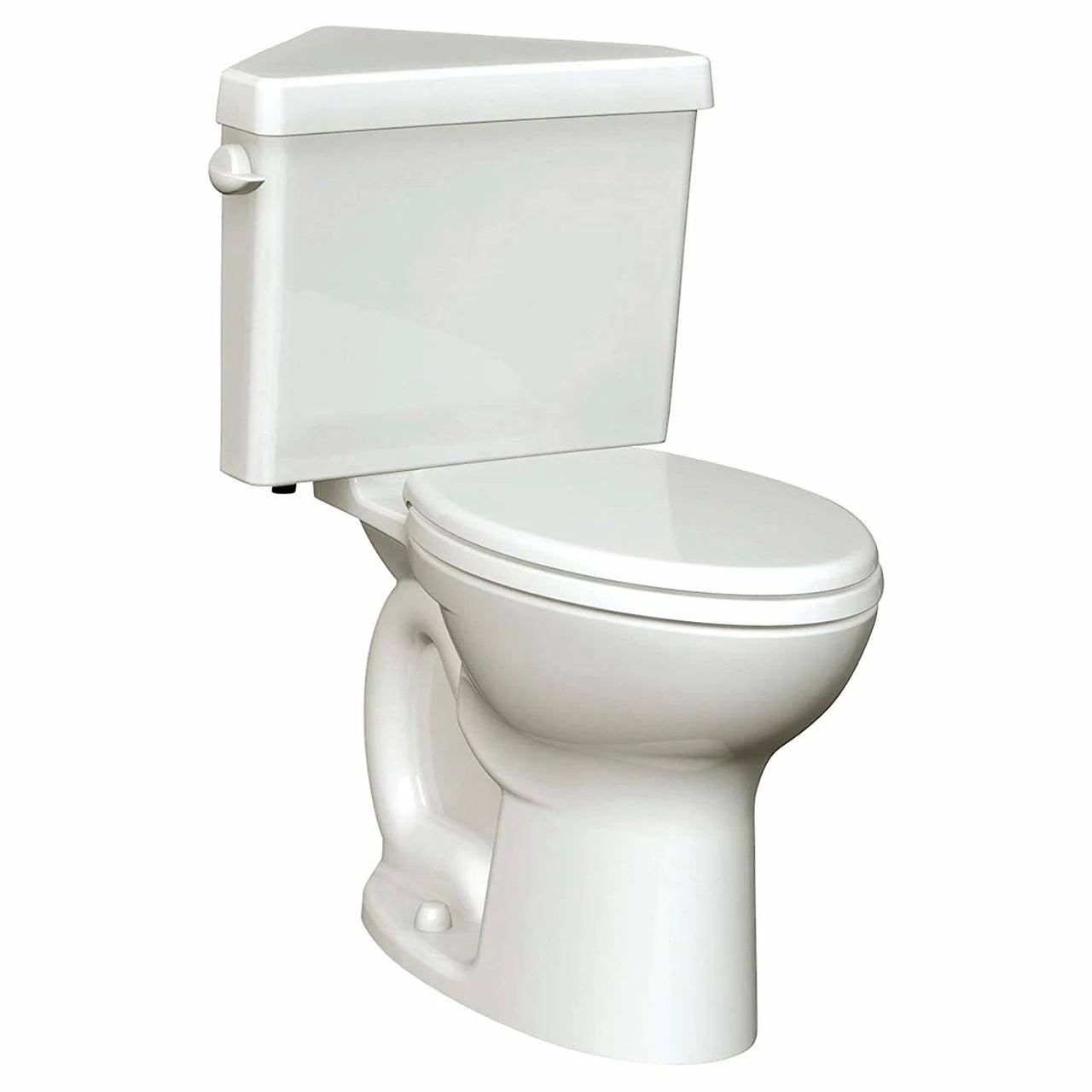 White Round Front Toilet J9551