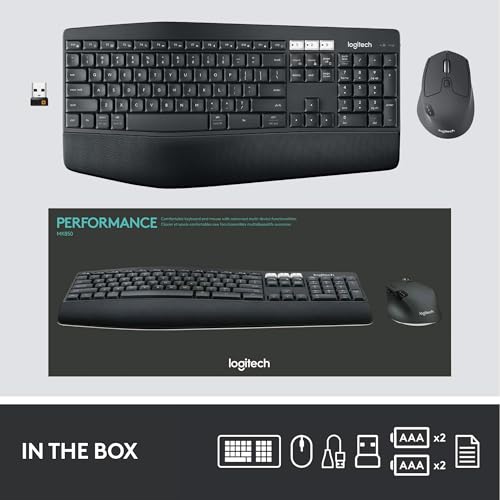 Wireless Keyboard and Mouse Combo J3955