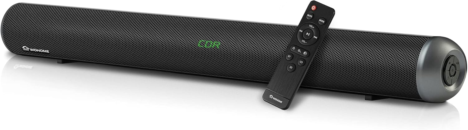 28-Inch 80W Soundbar with Bluetooth 5.0, HDMI-ARC, LED Display V579
