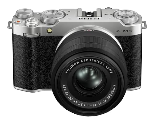 Silver Mirrorless Digital Camera with XC15-45mmF3.5-5.6 OIS PZ Lens Kit E34695