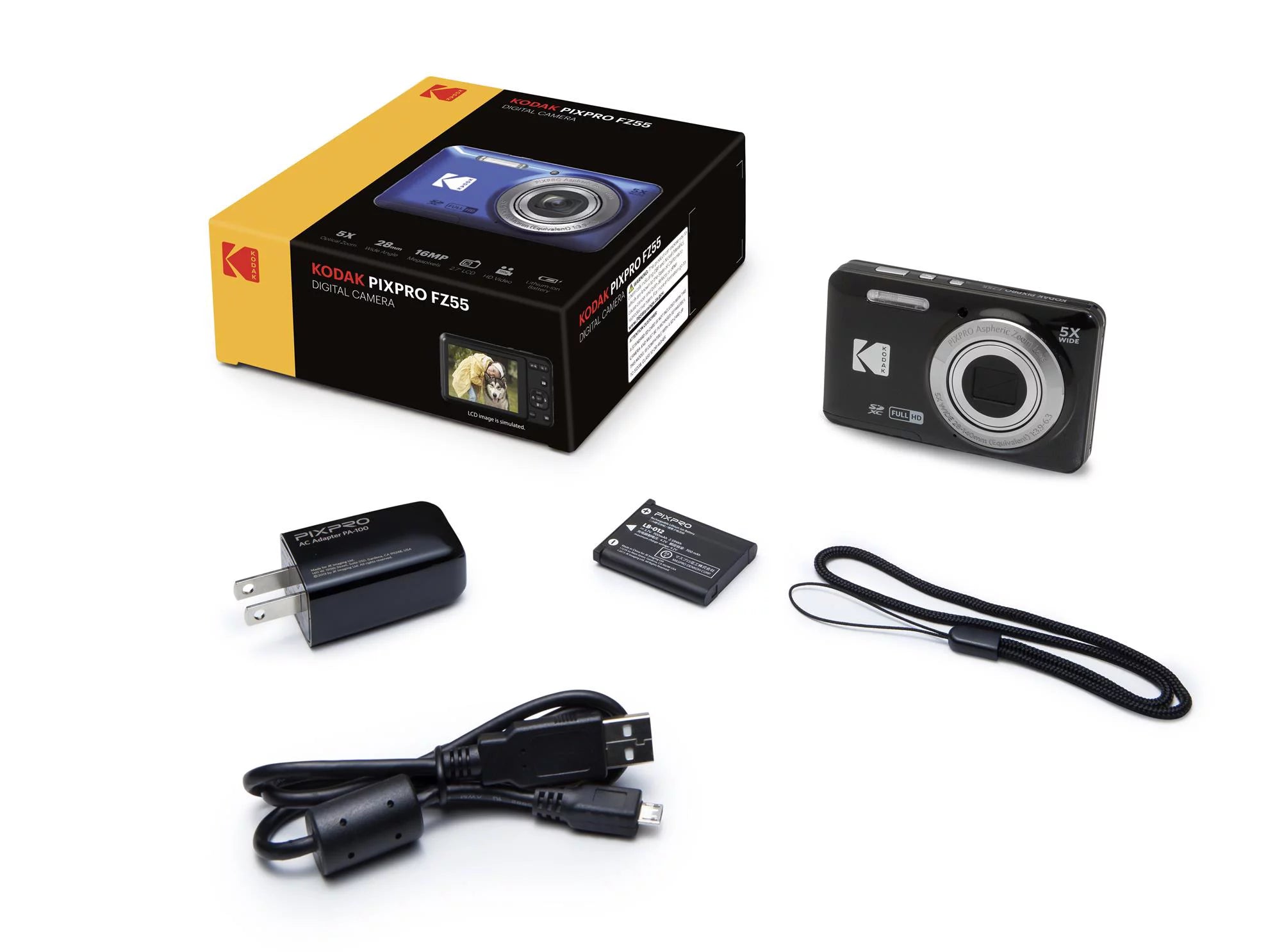 Black Digital Camera P20658