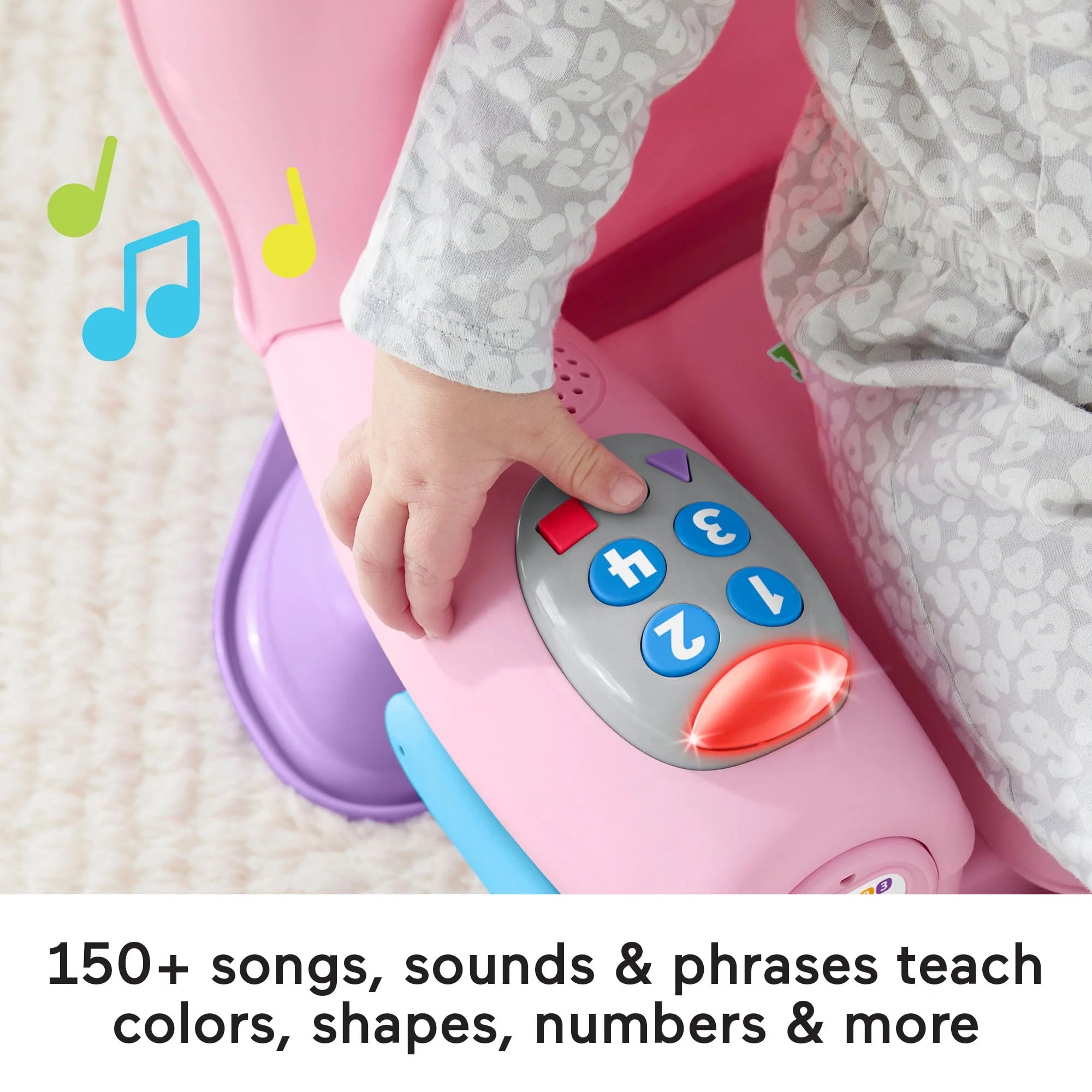 Pink Electronic Learning Chair T674